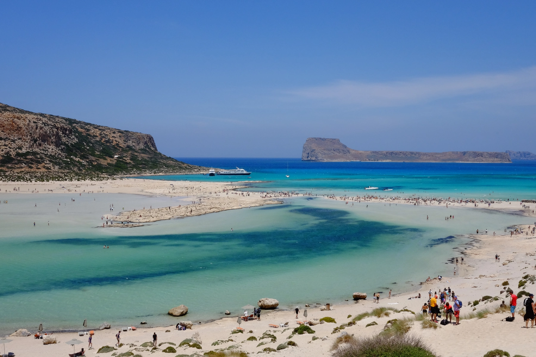 Balos Beach background
